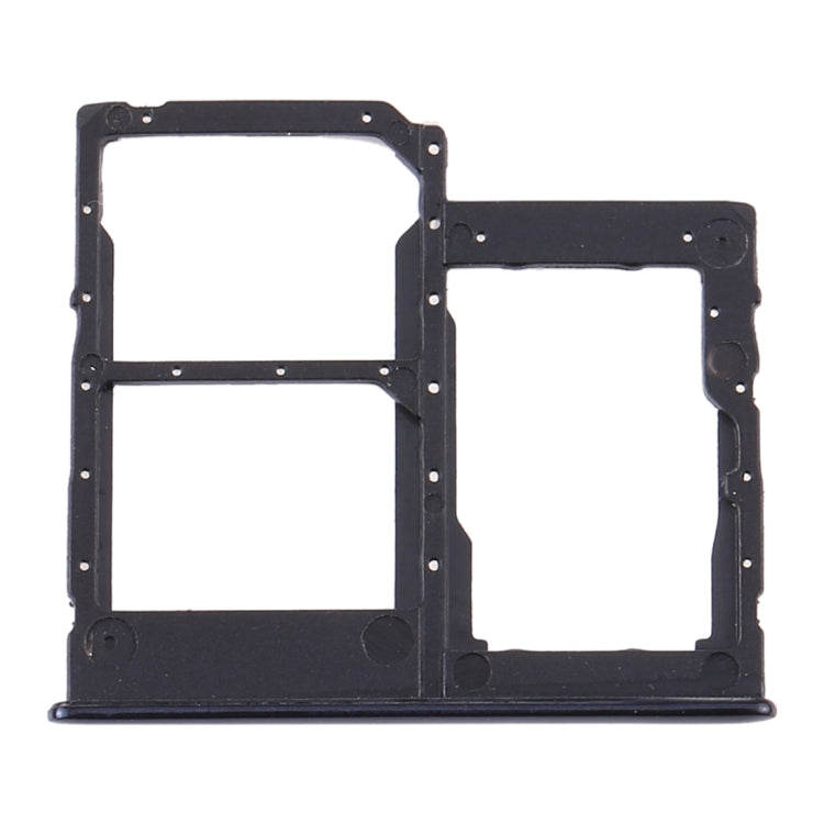 Black SIM Card Tray + Micro SD Card Tray for Samsung Galaxy A41 / A415 - Replacement Parts