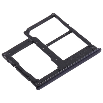 Black SIM Card Tray + Micro SD Card Tray for Samsung Galaxy A41 / A415 - Replacement Parts