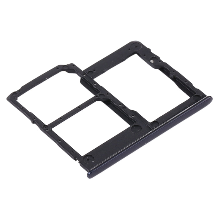Black SIM Card Tray + Micro SD Card Tray for Samsung Galaxy A41 / A415 - Replacement Parts