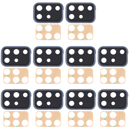 10pcs Black Camera Lens Cover Replacement for Samsung Galaxy A71 - Durable & Fully Compatible
