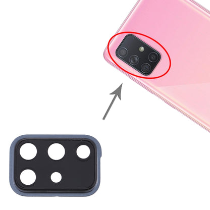 10pcs Black Camera Lens Cover Replacement for Samsung Galaxy A71 - Durable & Fully Compatible