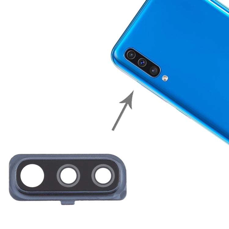 10pcs Black Camera Lens Cover Replacement for Samsung Galaxy A50 - Quality Checked & Fully Compatible
