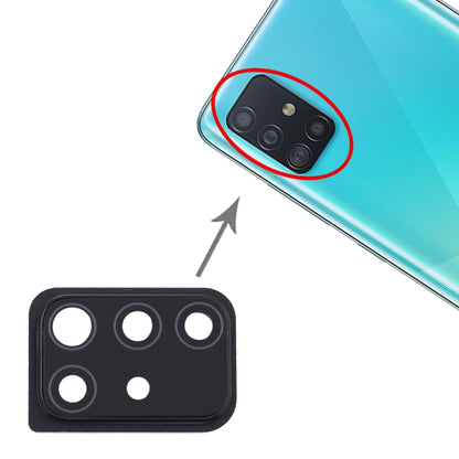 Samsung Galaxy A51 Camera Lens Cover Replacement - 10pcs Black, Perfect Fit & Condition Checked