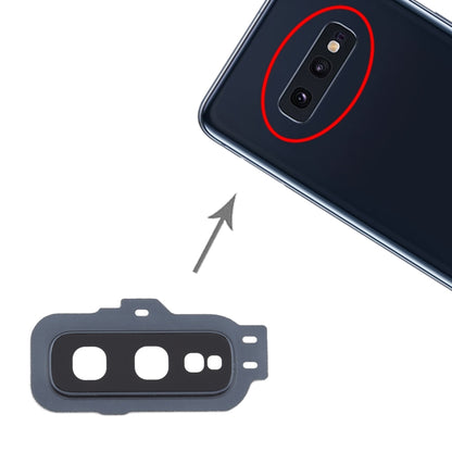 Samsung Galaxy S10e Camera Lens Cover Replacement (10pcs, Black) - Compatible & Professionally Checked