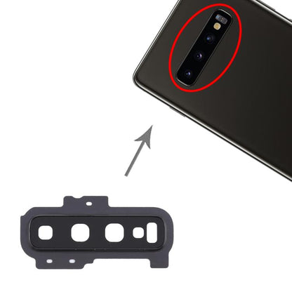 Samsung Galaxy S10+ Camera Lens Cover Replacement (10pcs, Black) - Professional Installation Recommended