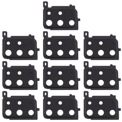 10pcs Black Camera Lens Covers for Samsung Galaxy S20+ - Replacement Parts for Perfect Fit and Function