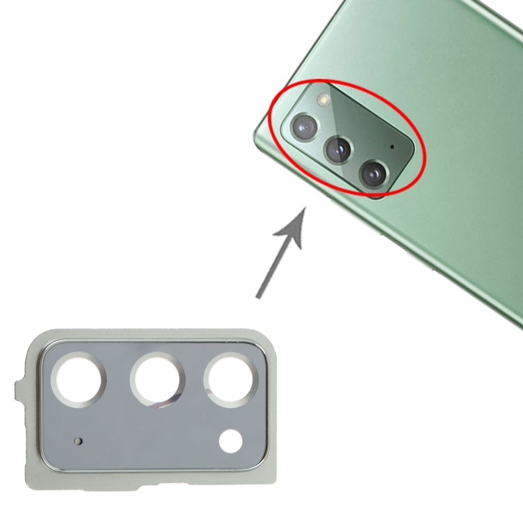 Green Camera Lens Cover for Samsung Galaxy Note20 - Lightweight and Durable Protection