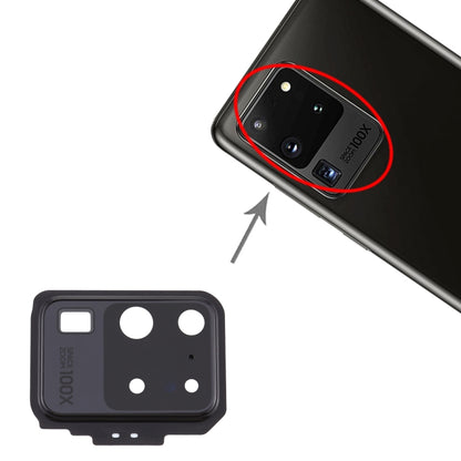 Black Camera Lens Cover Replacement for Samsung Galaxy S20 Ultra - Perfect Fit & Quality Checked