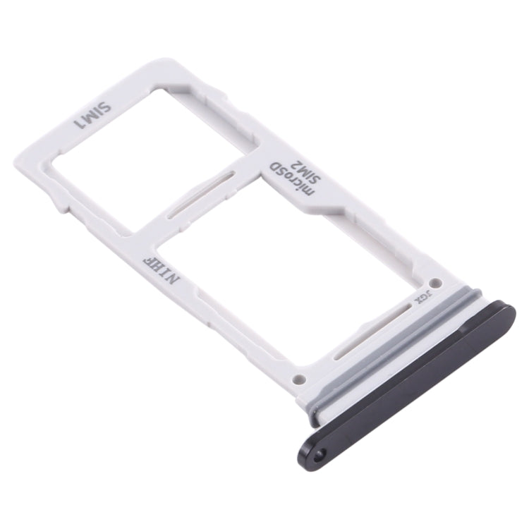 Samsung Galaxy Note20 Ultra SIM Card Tray + Micro SD Card Tray Replacement (Black) - Compatible & Functional