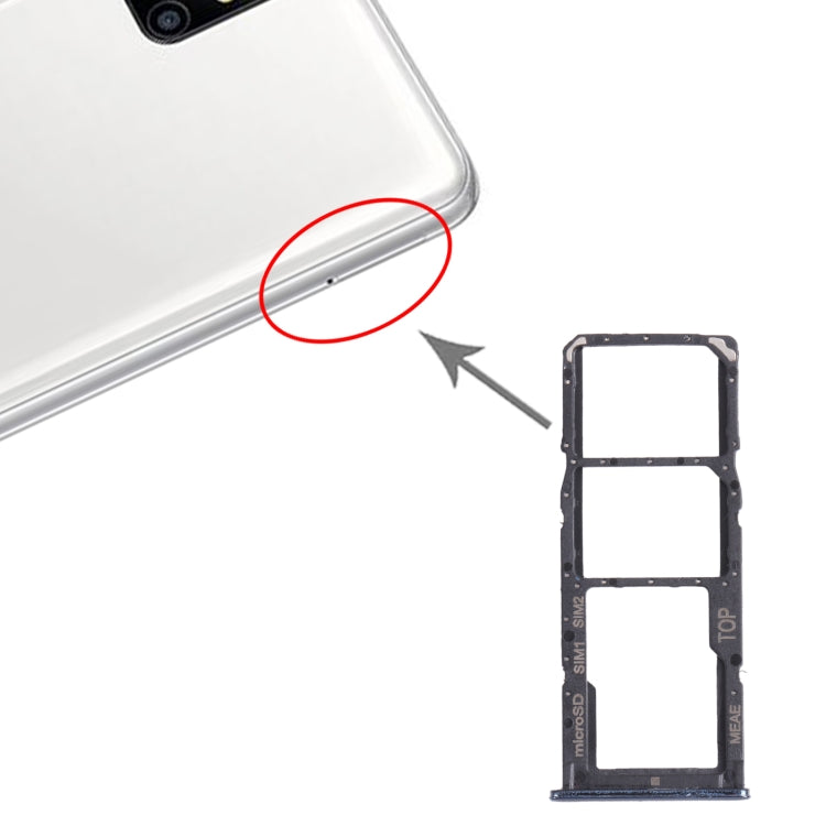 Samsung Galaxy M51 SM-M515 SIM Card Tray Set (Black) - Includes SIM & Micro SD Card Trays, Lightweight 0.01kg