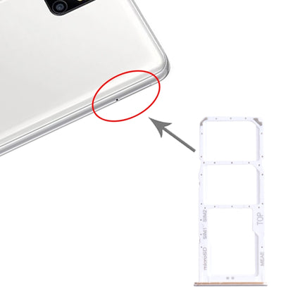 Samsung Galaxy M51 SM-M515 SIM Card & Micro SD Card Tray (Silver) - Compatible Replacement Part