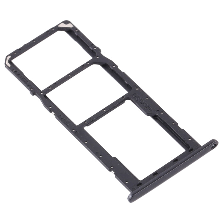 Samsung Galaxy A11 SM-A115 SIM Card Tray & Micro SD Card Tray Replacement (Black) - Compatible & Checked