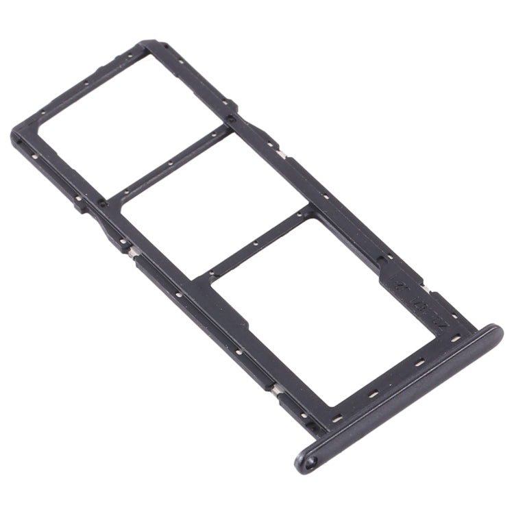 Samsung Galaxy A11 SM-A115 SIM Card Tray & Micro SD Card Tray Replacement (Black) - Compatible & Checked