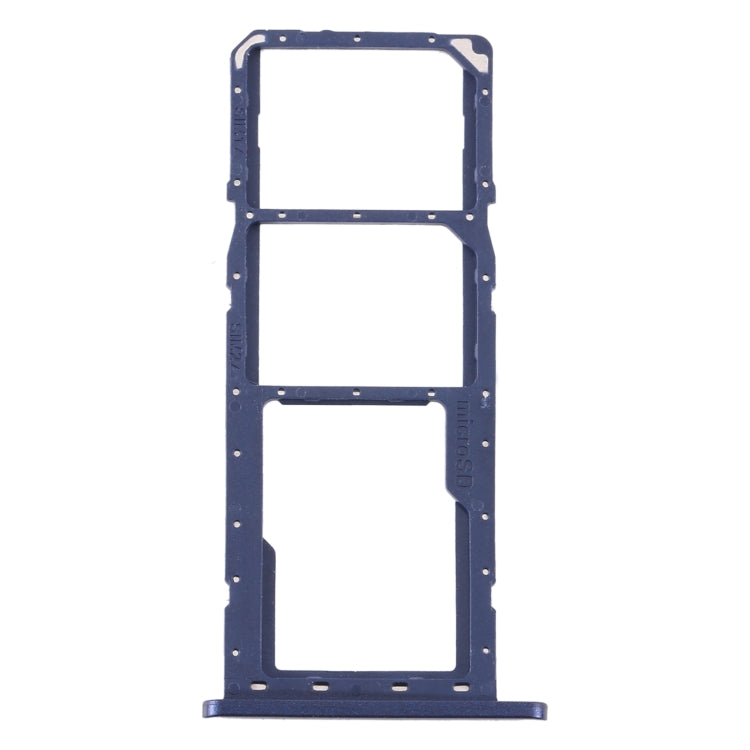 Samsung Galaxy A11 SM-A115 SIM Card Tray Set (Blue) - Includes SIM Card & Micro SD Card Tray Replacement