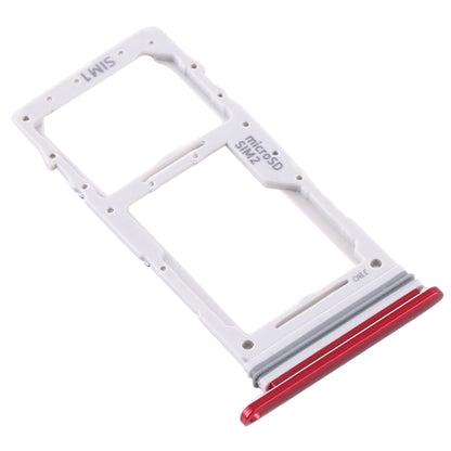 Samsung Galaxy Note 10 Lite SM-N770 SIM & Micro SD Card Tray Replacement (Red) - Compatible & Checked