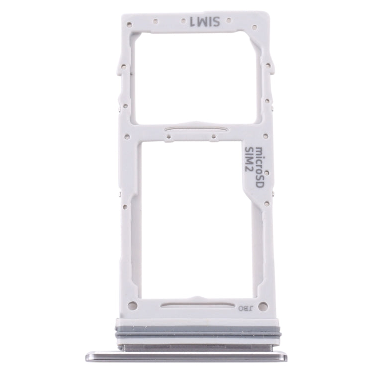 Samsung Galaxy Note 10 Lite SM-N770 SIM Card Tray + Micro SD Card Tray Replacement (Silver)