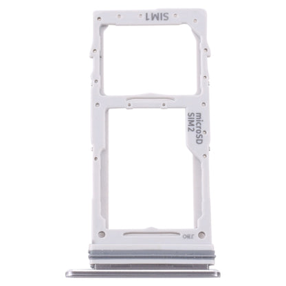 Samsung Galaxy Note 10 Lite SM-N770 SIM Card Tray + Micro SD Card Tray Replacement (Silver)