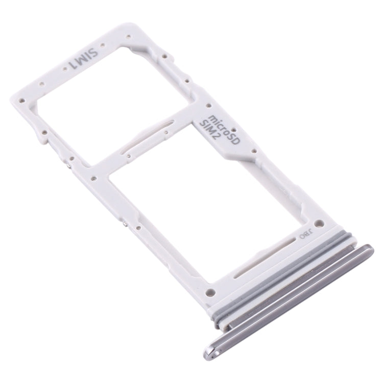 Samsung Galaxy Note 10 Lite SM-N770 SIM Card Tray + Micro SD Card Tray Replacement (Silver)
