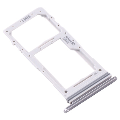 Samsung Galaxy Note 10 Lite SM-N770 SIM Card Tray + Micro SD Card Tray Replacement (Silver)