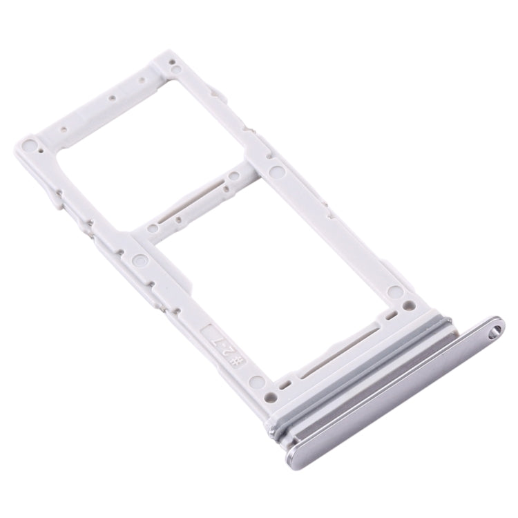 Samsung Galaxy Note 10 Lite SM-N770 SIM Card Tray + Micro SD Card Tray Replacement (Silver)