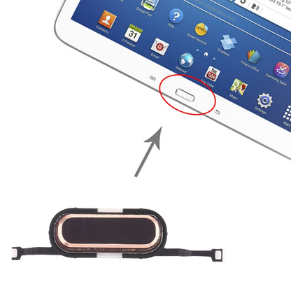 Replacement Home Button for Samsung Galaxy Tab 3 10.1 (SM-P5200/P5210) - Gold