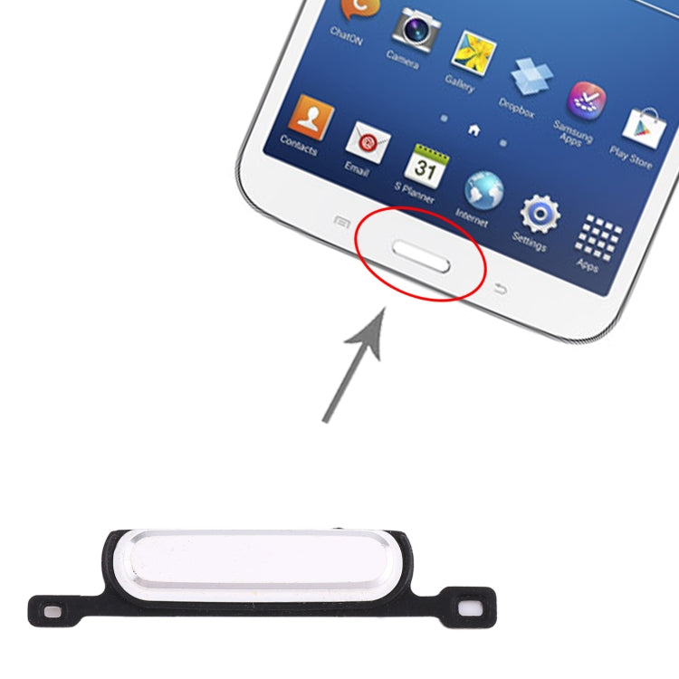 Replacement Home Key Button for Samsung Galaxy Tab 3 8.0 (SM-T310/T311/T315) - White