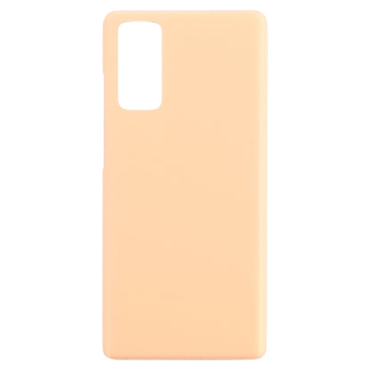 Gold Back Cover Replacement for Samsung Galaxy S20 FE 5G - Perfect Fit, Professional Installation Recommended