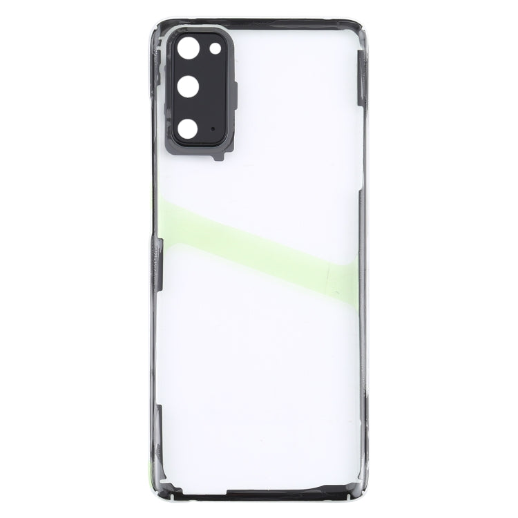 Transparent Battery Back Cover for Samsung Galaxy S20 SM-G980/SM-G980F/DS - Replacement Housing (Glass)