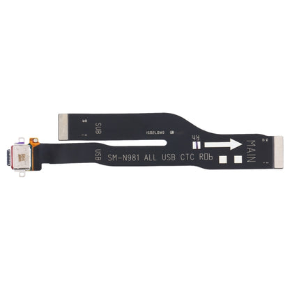 Original Charging Port Flex Cable Ribbon for Samsung Galaxy Note20 5G (SM-N981) - Replacement Part