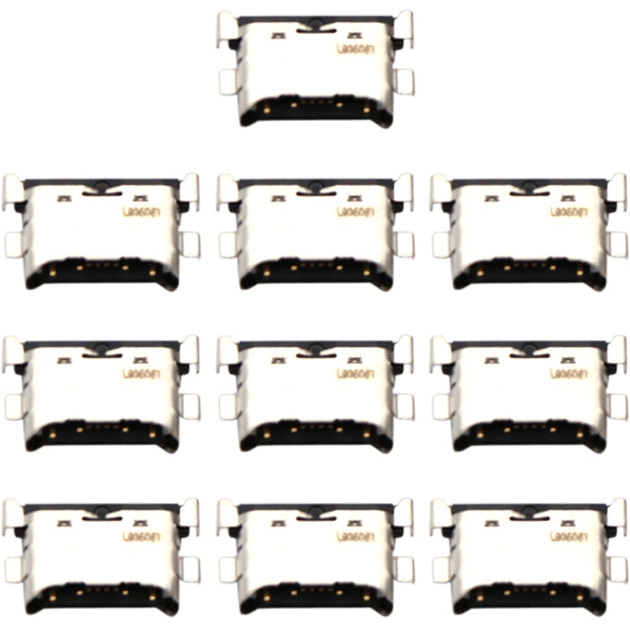 10pcs Samsung Galaxy A71 SM-A715 Charging Port Connector - Replacement Parts, Professional Installation Recommended