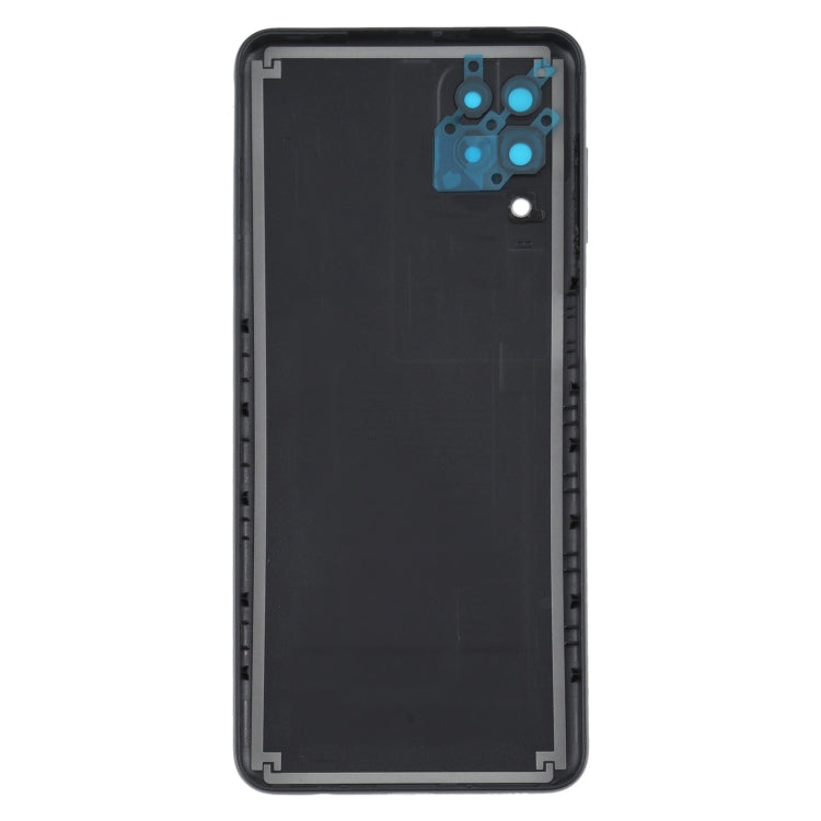 Samsung Galaxy A12 Black Battery Back Cover Replacement - Perfect Fit, Professional Installation Recommended