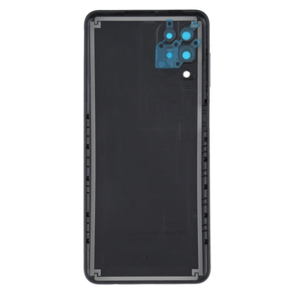 Samsung Galaxy A12 Black Battery Back Cover Replacement - Perfect Fit, Professional Installation Recommended