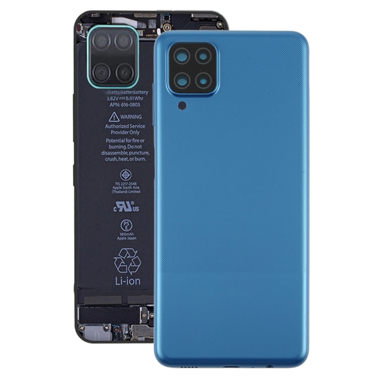 Samsung Galaxy A12 Blue Battery Back Cover Replacement - Compatible & Professionally Tested