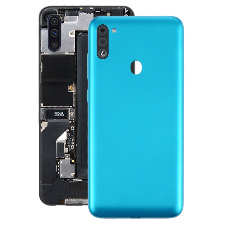 Green Back Cover Replacement for Samsung Galaxy M11 SM-M115F - Compatible & Fully Tested