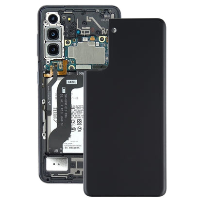 Black Back Cover Replacement for Samsung Galaxy S21+ 5G - Compatible, Professional Installation Recommended