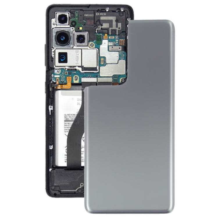 Grey Battery Back Cover for Samsung Galaxy S21 Ultra 5G - Lightweight, Durable Design (0.06kg)