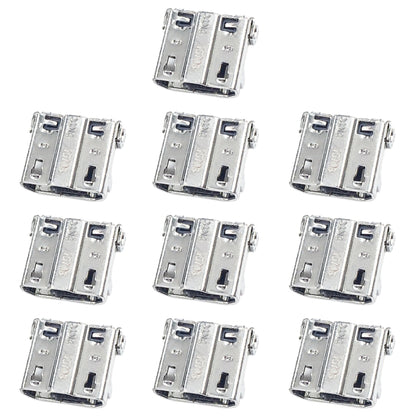 10pcs Galaxy S4 Charging Port Connector (E250S/E250K/E300S/E300L/S4 Zoom SM-C101) - Replacement Part