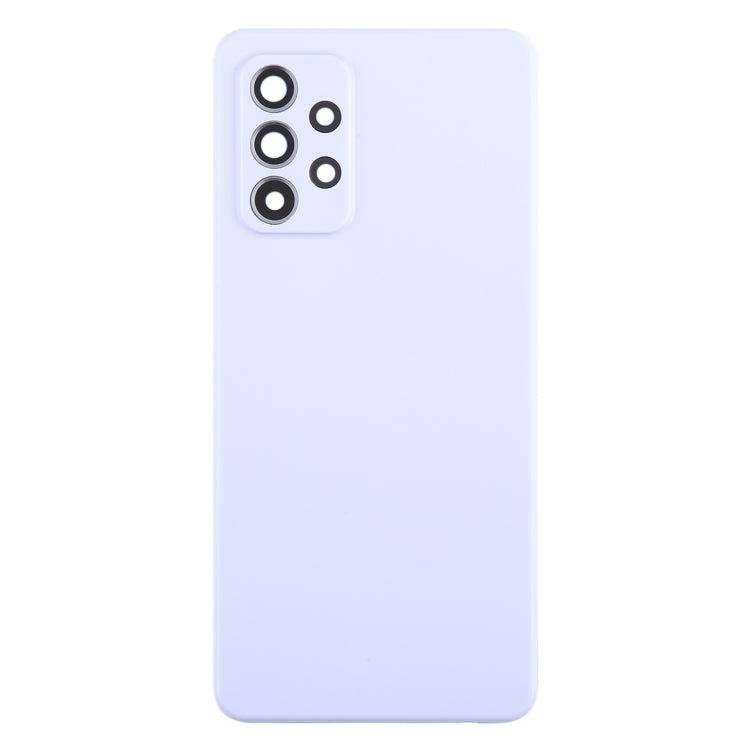 Purple Battery Back Cover with Camera Lens Frame for Samsung Galaxy A52 5G / A52 4G