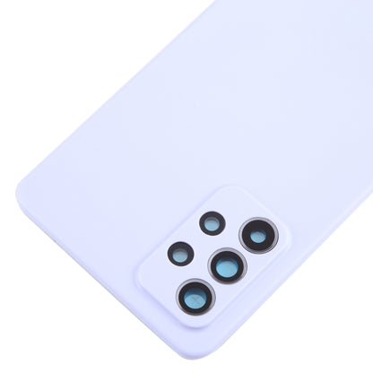 Purple Battery Back Cover with Camera Lens Frame for Samsung Galaxy A52 5G / A52 4G