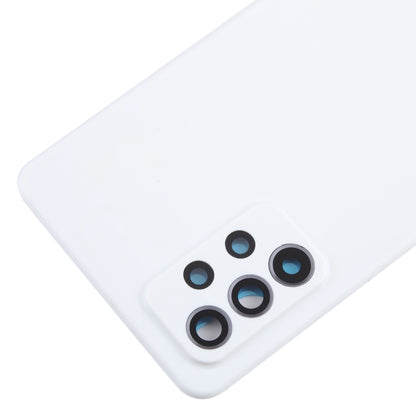 Samsung Galaxy A52 5G / A52 4G White Battery Back Cover with Camera Lens Frame Replacement