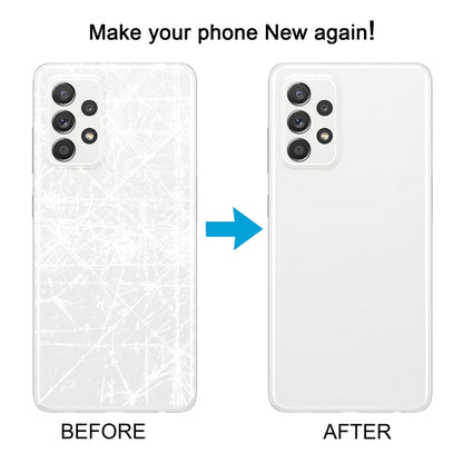 Samsung Galaxy A52 5G / A52 4G White Battery Back Cover with Camera Lens Frame Replacement