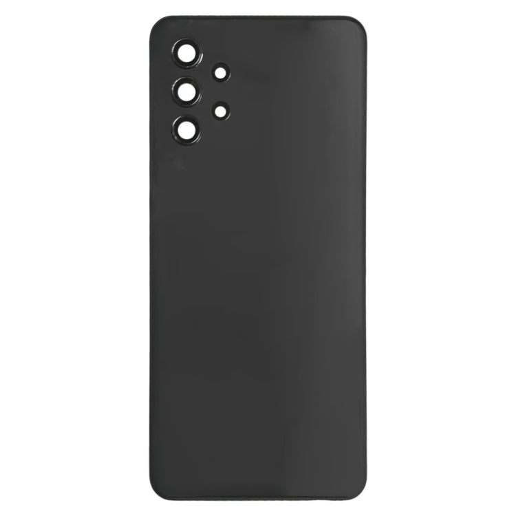 Samsung Galaxy A32 5G Black Battery Back Cover Replacement with Camera Lens Frame - Professional Installation Recommended