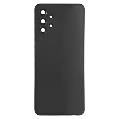 Samsung Galaxy A32 5G Black Battery Back Cover Replacement with Camera Lens Frame - Professional Installation Recommended