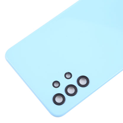Samsung Galaxy A32 5G Back Cover Replacement (Blue) with Camera Lens Frame - Perfect Fit & Condition