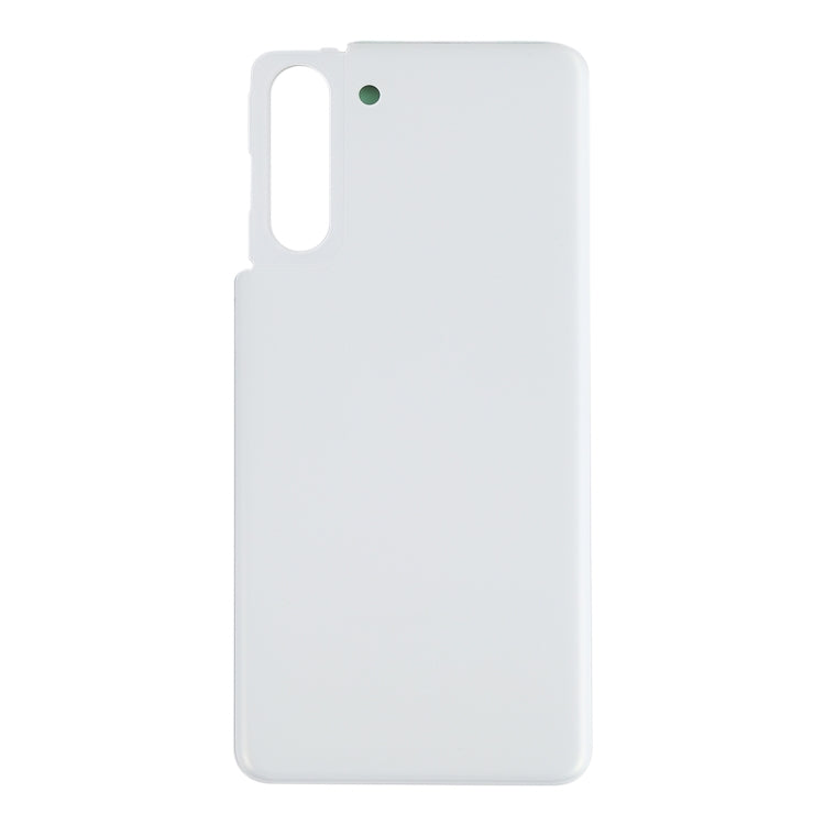 Samsung Galaxy S21 (5G) White Battery Back Cover Replacement - Compatible & Fully Functional