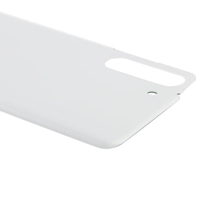 Samsung Galaxy S21 (5G) White Battery Back Cover Replacement - Compatible & Fully Functional