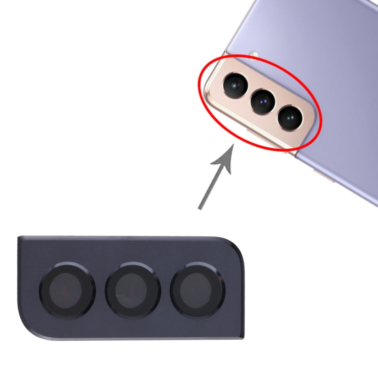 Samsung Galaxy S21 Camera Lens Cover Replacement (Black) - Compatible & Professionally Checked
