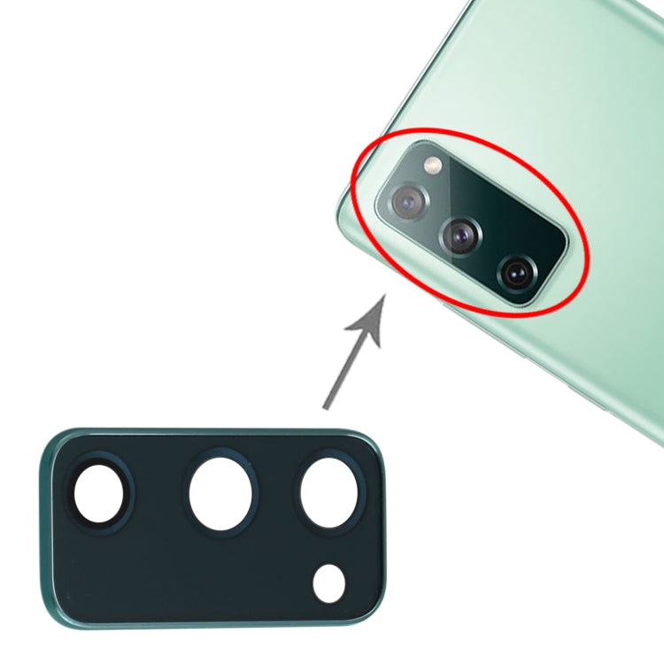Blue Camera Lens Cover Replacement for Samsung Galaxy S20 FE 5G - Perfect Fit, Professional Installation Recommended