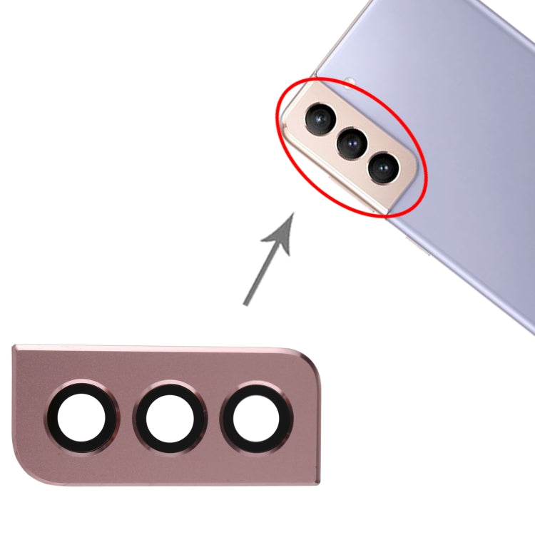 Pink Camera Lens Cover Replacement for Samsung Galaxy S21+ 5G - Quality Checked & Fully Compatible