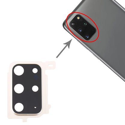 Samsung Galaxy S20+ Camera Lens Cover Replacement (Silver) - Perfect Fit, Professional Installation Recommended